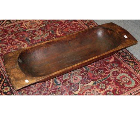 A 19th century dug out salt trough 