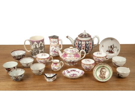 Collection of ceramics to include: a Worcester teapot, Wedgwood Gilbert & Sullivan operas tankard, Minton Tête-à-tête tea set