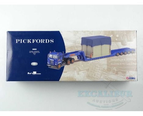 A CORGI 1:50 scale CC12605 Pickfords Heavy Haulage set - VG/E in VG box