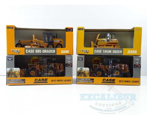 A group of ERTL 1:50 scale construction equipment as lotted - VG/E in G/VG boxes (4)