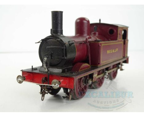 A kitbuilt O gauge standard scale Midland &amp; South Western Junction Railway Dubs &amp; Co (1894) 0-6-0 steam tank locomoti