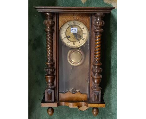 A 19th Century wall clock 