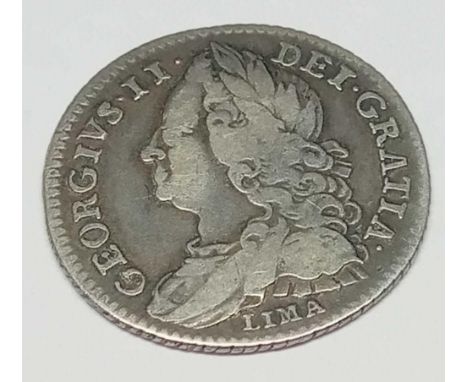 Sixpence 1746 lima