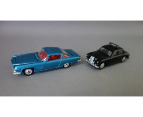 A Corgi 209 Riley Pathfinder Police car, and a Corgi 241 Ghia L.6.4 with Chrysler engine, both boxed, (2).