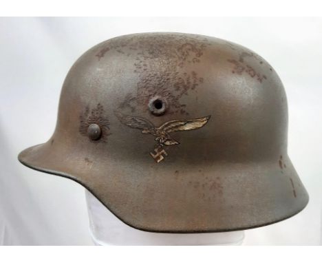 WW2 German Luftwaffe M40 Helmet with Liner. 