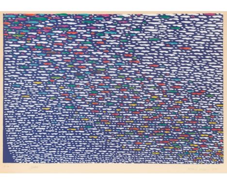 Piero Dorazio1927 Rom - 2005 Perugia - "Babele" - Farblithografie/Papier. E. A. 46,2 x 68 cm, 62,5 x 83 cm. Sign. und dat. r.