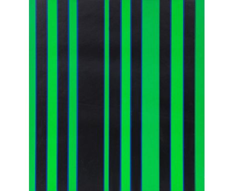 Günter Fruhtrunk1923 München - 1982 München - Ohne Titel - Farbserigrafie/Karton. 74/120. 62,4 x 57,5 cm (Druck- und Blattmaß