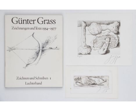 Günter Grass1927 Danzig - 2015 Lübeck - "Zeichnungen und Texte 1954 - 1977" - Darmstadt und Neuwied, Hermann Luchterhand Verl