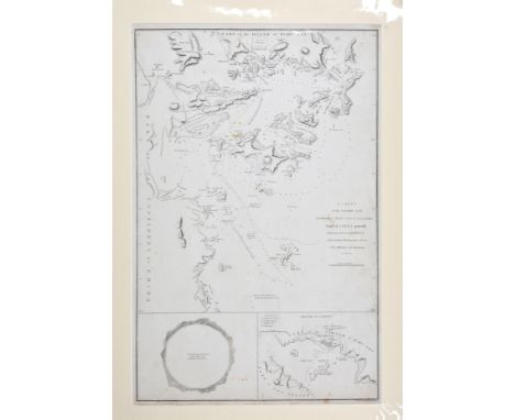 Staunton (Sir George Leonard) engraved uncoloured map, A Chart of the Islands to the South of the Tchu-San on the Eastern Coa