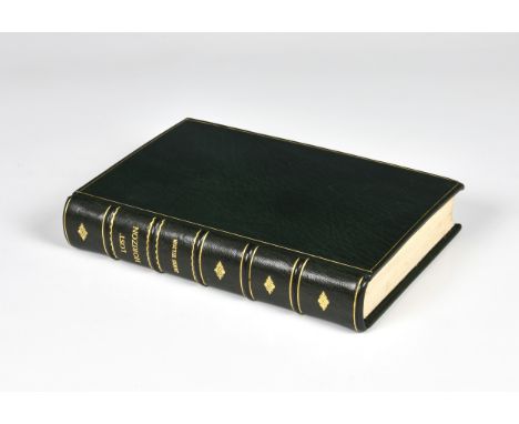 Fine binding - Hilton (James) Lost Horizon, scarce first ed., pub. London, MacMillian &amp; Co. Ltd., 1933, recent full dark 