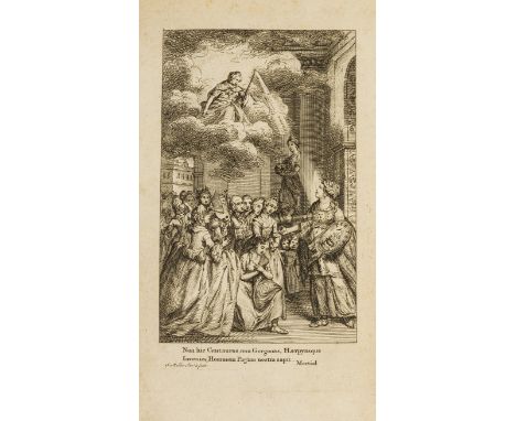 [Lawrence (Herbert)] The Passions Personify'd, in Familiar Fables, first edition, engraved frontispiece and 12 plates, occasi