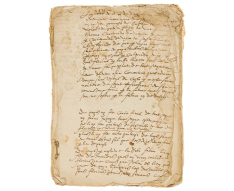 Langue Provencal.- Livre de feu Frédéric de Crappone sur diverses affaires siens et de feu noble Adam de Crappone, son frere,