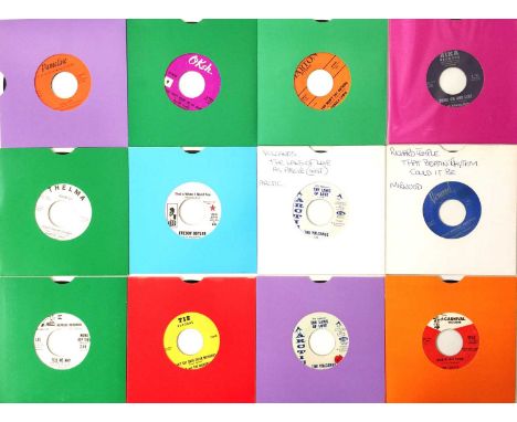 US 60s NS CLASSICS / 70s PRESSINGS / PRIVATE PRESSINGS / REISSUES - 7" PACK. A pack of 15 x 7". Artists/ Titles/ Catlogue num