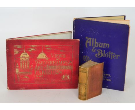 A souvenir guidebook Views of Wolverhampton Art and Industrial Exhibition 1902, containing 24 monochrome photographic illustr