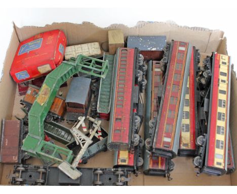 A box of various model railway.