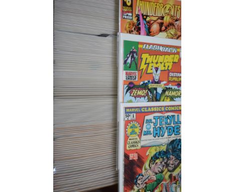 Strange Tales featuring Cloak &amp; Dagger No's. 1-19, Epic Comics Swords of the Swashbucklers, 2099 Unlimited, Thunderbolts,