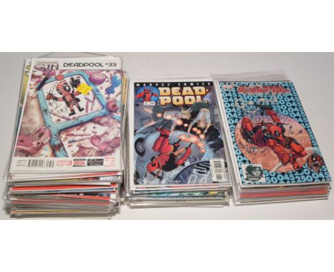 Cable and Deadpool No's. 1, 22-25, 30-35, 46 and 50, and Deadpool first series, second series and third series sundry issues.