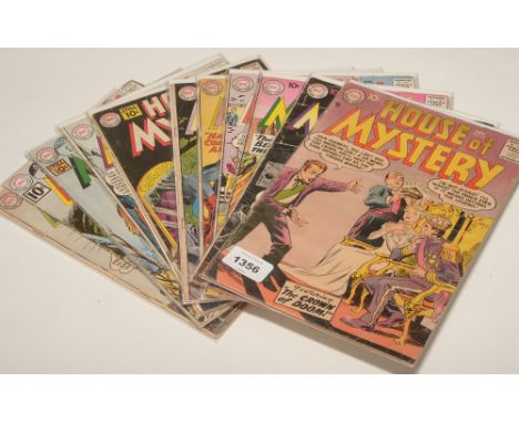 House of Mystery (first series 10c) No's. 63, 98, 100, 101, 103, 104, 108, 111, 112, 113 and 115.