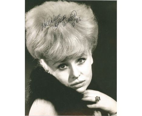 Barbara Windsor signed 10 x 8 inch black and white photo. 6 August 1937 - 10 December 2020 was an English actress, known for 