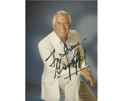 George Peppard signed 7x5 colour photo. October 1, 1928 - May 8, 1994 was an American actor. He is best remembered for his ro
