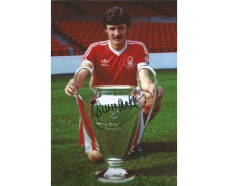 Gary Birtles signed 12x8 colour photo. English retired footballer who played as a forward in the Football League between the 