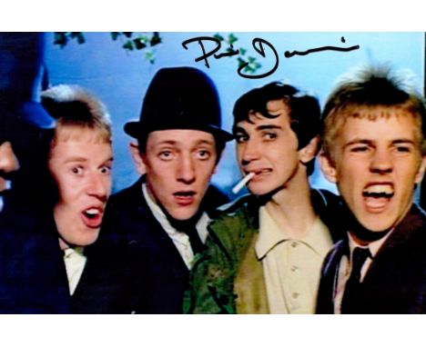 Actor Phil Daniels signed 12x8 colour image from the 1979 film Quadrophenia. Quadrophenia is a 1979 British drama film, loose
