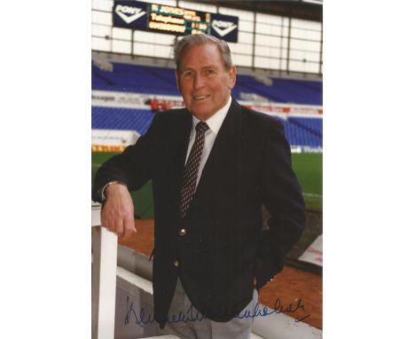 Kenneth Wolstenholme signed 6x4 colour photo. 17 July 1920 - 25 March 2002 was an English football commentator for BBC televi