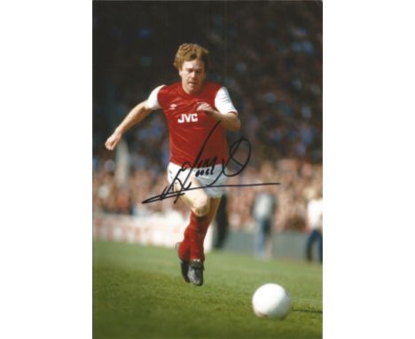 Tony Woodcock signed 12x8 colour photo. English retired international footballer who played professionally in both England an