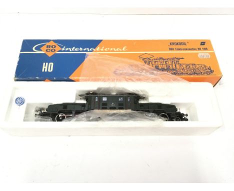 ROCO 4149A OBB Green BR1189 O/H Electric 'Crocodile' Locomotive. Excellent Boxed with Instructions and accessories in a stapl