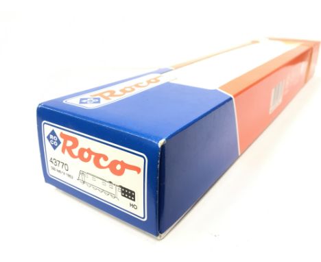 ROCO HO 43770 SBB Green Ae8/14 O/H electric # 11852. DCC ready. Mint Boxed with Instructions and unopened Accessory Packs.