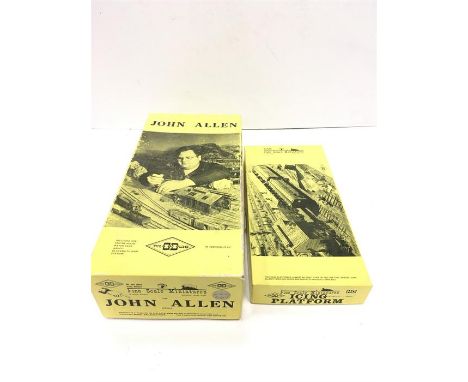 Two Finescale Minatures American Outline Kits: The John Allen Special, comprising Engine House, Water Tank, Ash Pit, Blacksmi