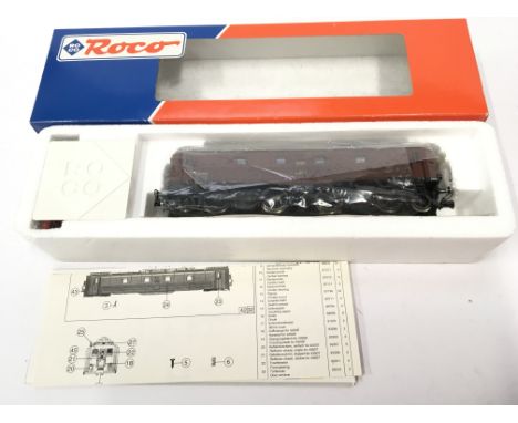 ROCO 43508 SBB Brown Type Be 4/6 O/H Electric Locomotive # 12320. DCC ready. Mint Boxed with Instructions and unopened Access