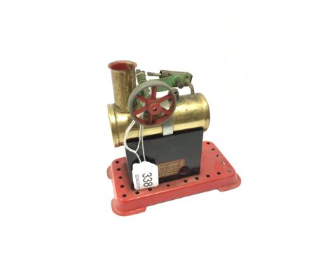 MAMOD Minor 2 Single Cylinder Horizontal Steam Engine - missing Burner otherwise appears Good Plus.