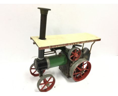 MAMOD TE1A Live Steam Tractor - would benefit from cleaning - Fair Plus with Burner.