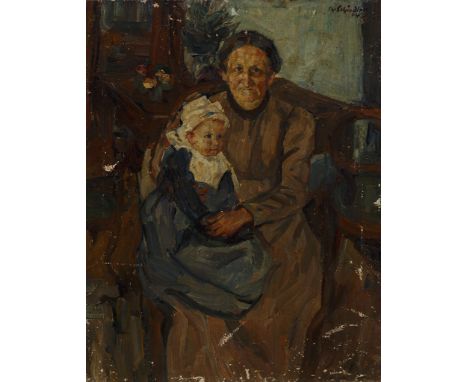 Theodor Schindler. 1870 - Malsch bei Ettlingen - 1950. War Schüler der Akademien München und Karlsruhe. Wurde 1914 Professor 