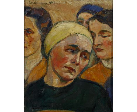 Theodor Schindler. 1870 - Malsch bei Ettlingen - 1950. War Schüler der Akademien München und Karlsruhe. Wurde 1914 Professor 