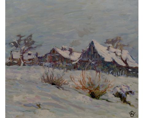 Willy Schlobach. 1864 Brüssel - 1951 Nonnenhorn. War Schüler der Akademien Brüssel und Genf. Gehörte zur neoimpressionistisch