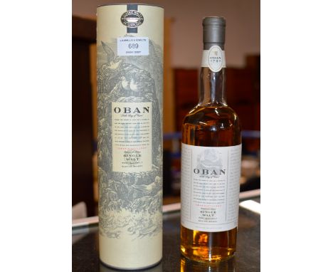 OBAN, 14 YEARS OLD SINGLE MALT WEST HIGHLAND MALT SCOTCH WHISKY, WITH PRESENTATION BOX - 70CL, 43% VOL     
