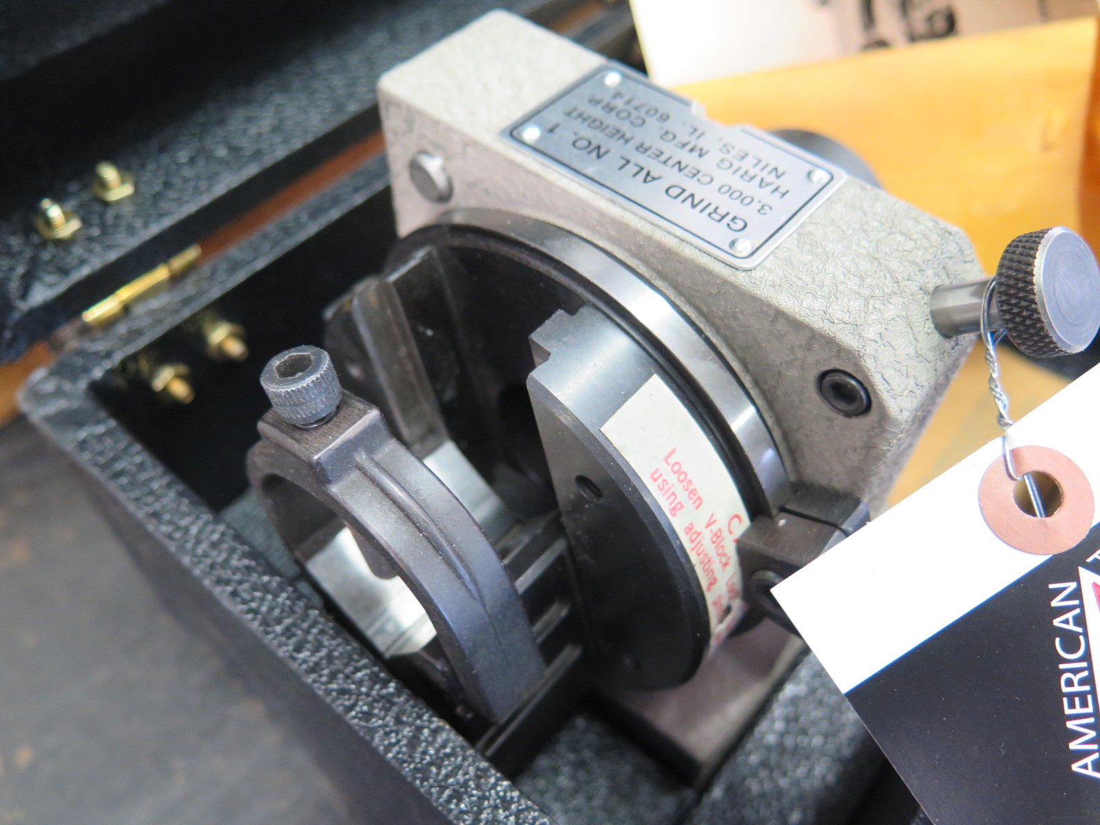 Harig GrindAll No.1 Spin Fixture