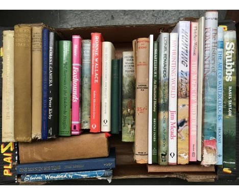 A collection of books mainly of the subject of fox hunting, to include works by Jim Meads, Daphne Moore, Nimrod, Lord Charles