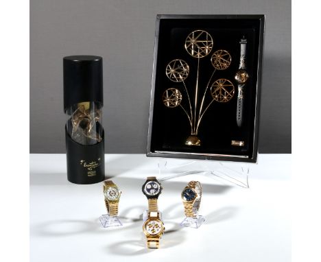 Konvolut SwatchModelle „Encantador“ (X-Mas Special 1990), „Star Edition“ (X-Mas Special 2009), „Dreamwhite Yellow“, „Evensong