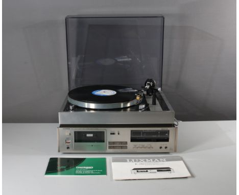 Plattenspieler Thorens und Kassettendeck LuxmanHiFi Konvolut - Kassettendeck K-210 und Plattenspieler TD245 MKII, Basisfunkti