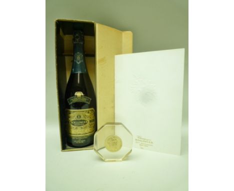 BOLLINGER TRADITION R.D. Vintage 1973, disgorged 4th March 1982, shipped to celebrate the marriage of H.R.H. The Prince of Wa