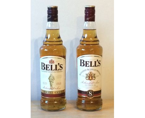 BELL'S Original Blended Scotch Whisky, 1 bottle BELL'S Scotch Whisky, aged 8 years, 1 bottle (2) 