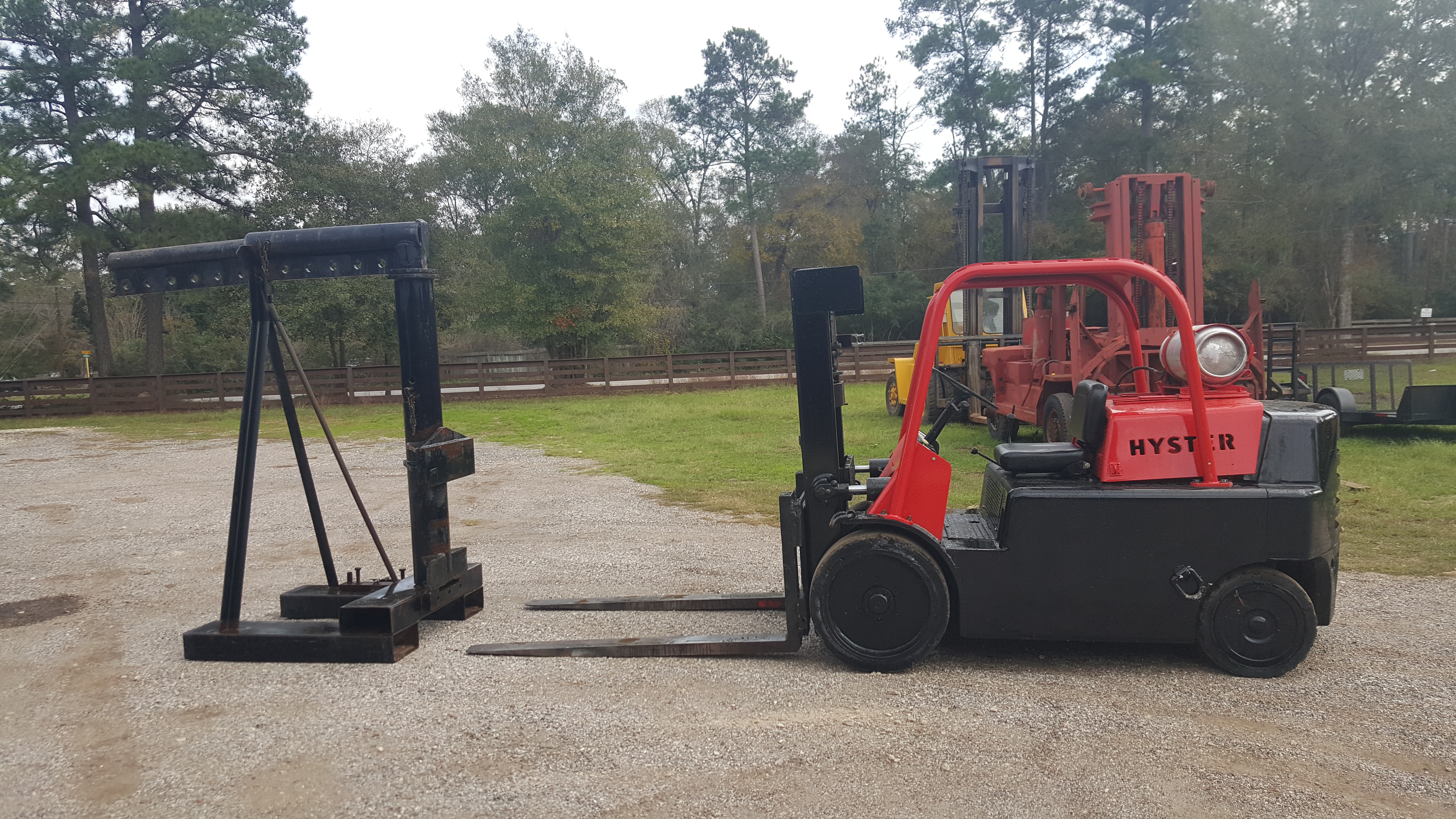 Lot 286 - FORKLIFT, HYSTER 15,000 LB. CAP., Mdl. S150A,