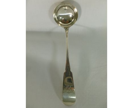 A George III Scottish silver toddy ladle, Edinburgh 1816, 0.87ozt, 27.1g, 15.5cm long CONDITION REPORT: If you require furthe