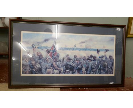 Signed L/E print by Joe Umble - Never Were Men So Brave 