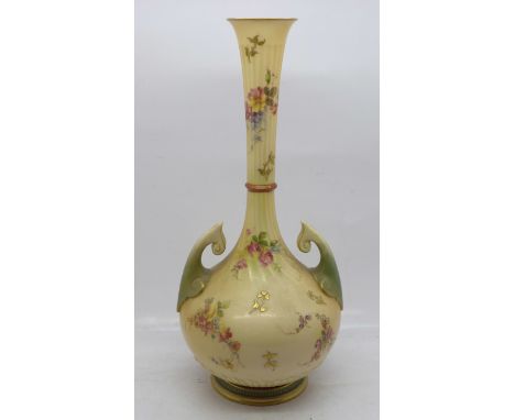 A Royal Worcester vase, 1761, 24.5cm 