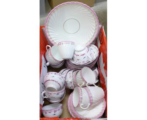 A Sunderland lustre tea service (12 setting) and one other tea service (6 setting) 