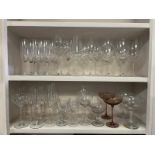 A collection of wine glasses
